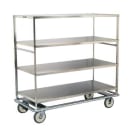 Lakeside 565 Queen Mary Cart - 4 Levels, 1000 lb. Capacity, Stainless, Flat Edges thumbnail 4