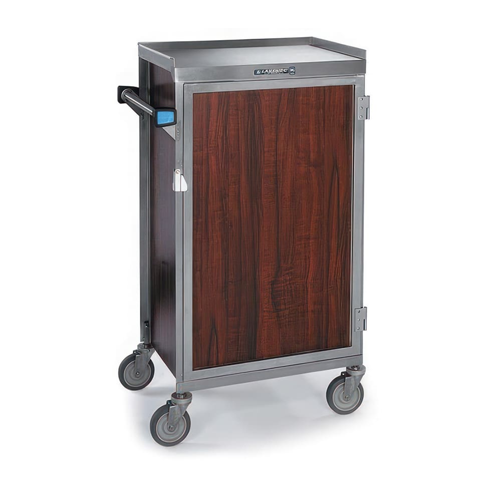 Lakeside 654 WAL 6 Tray Ambient Meal Delivery Cart