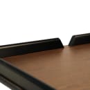 Lakeside 675 44 5/16" Stainless Beverage Service Cart, 24"D x 38 47/50"H - Victorian Cherry thumbnail 6