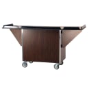Lakeside 675 44 5/16" Stainless Beverage Service Cart, 24"D x 38 47/50"H - Victorian Cherry thumbnail 7