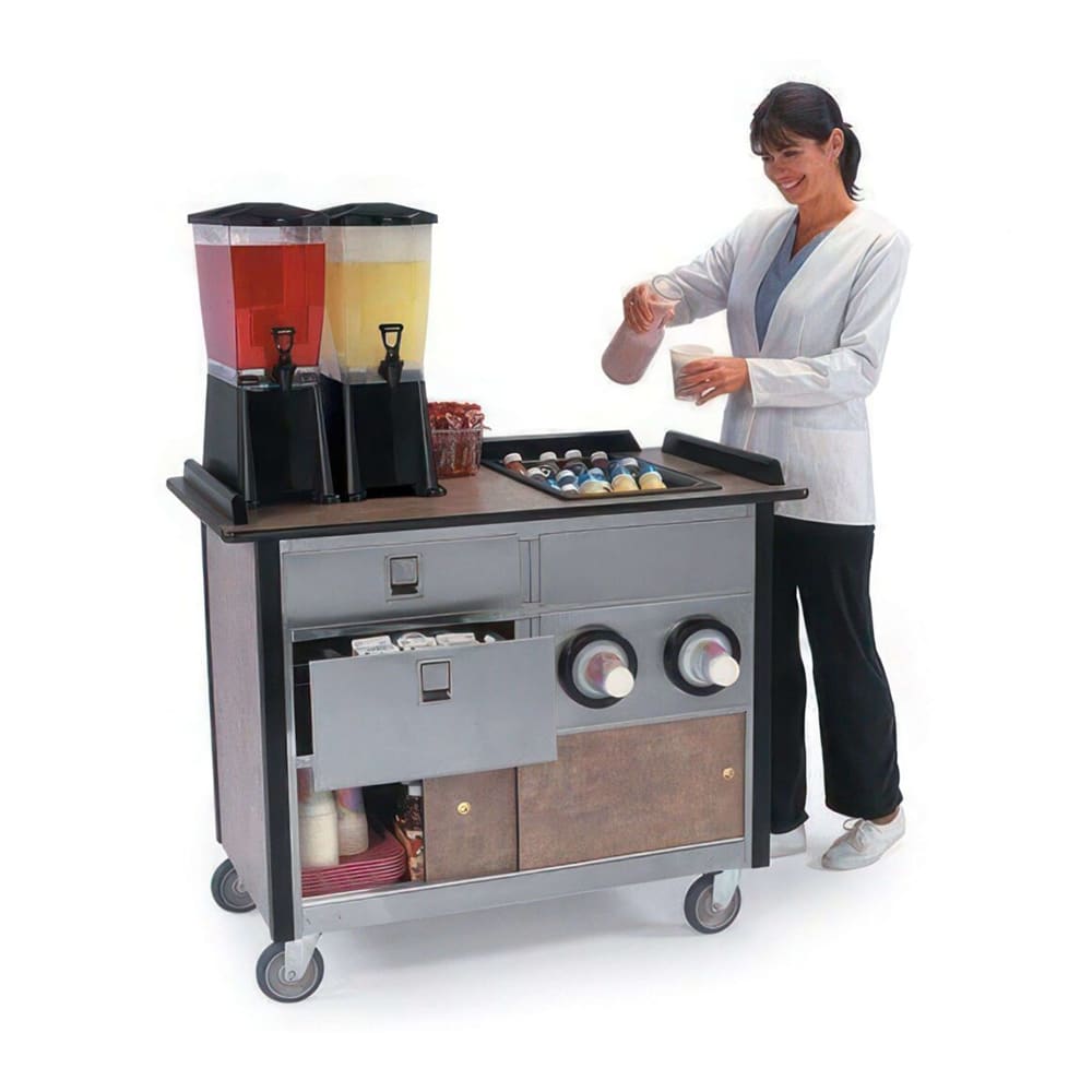 Lakeside 690-10 RBLU Food Cart w/ Drawers, 44 1/2"L x 24 1/2"W x 37 3/4"H, Royal Blue