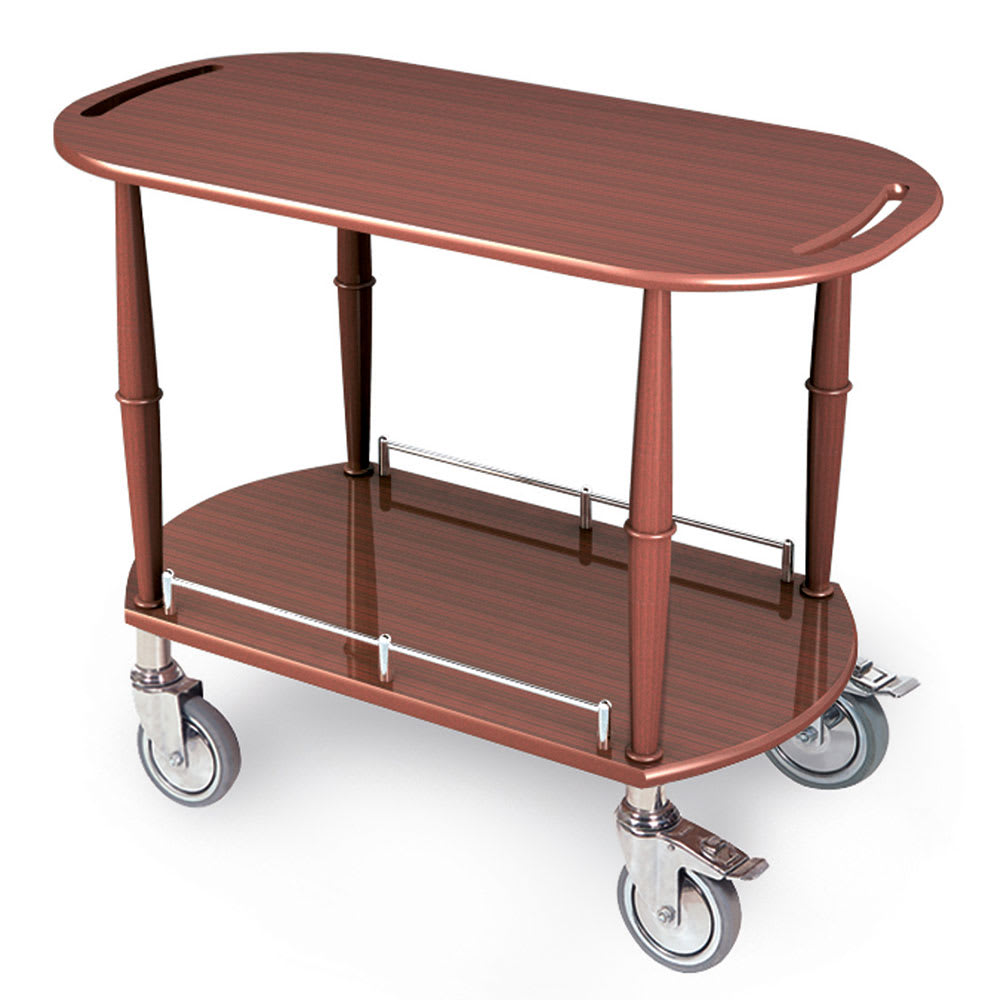 Geneva Oval Dessert Cart w/ Multi-Tiered Design (70453)