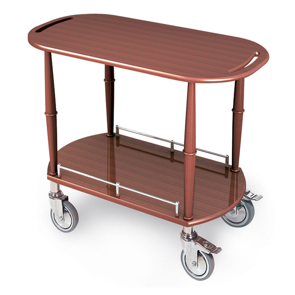 Geneva Oval Dessert Cart w/ Multi-Tiered Design (70524)