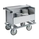 Lakeside 707 24" Mobile Dish Caddy w/ (1) Shelf, Stainless thumbnail 2