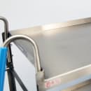 Lakeside 7140 2 Level Stainless Utility Cart w/ 1000 lb Capacity, Raised Ledges thumbnail 6