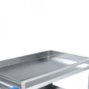 Lakeside 725 2 Level Stainless Utility Cart w/ 700 lb Capacity, Raised Ledges thumbnail 6