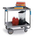 Lakeside 727 2 Level Stainless Utility Cart w/ 700 lb Capacity, Raised Ledges thumbnail 2