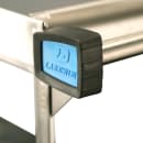 Lakeside 727 2 Level Stainless Utility Cart w/ 700 lb Capacity, Raised Ledges thumbnail 5