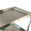 Lakeside 727 2 Level Stainless Utility Cart w/ 700 lb Capacity, Raised Ledges thumbnail 7