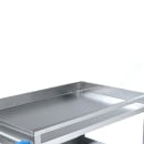 Lakeside 730 3 Level Stainless Utility Cart w/ 700 lb Capacity, Raised Ledges thumbnail 5