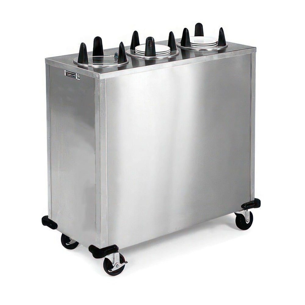 Lakeside 7310 52 1/2" Mobile Dish Dispenser w/ (3) Columns, Stainless