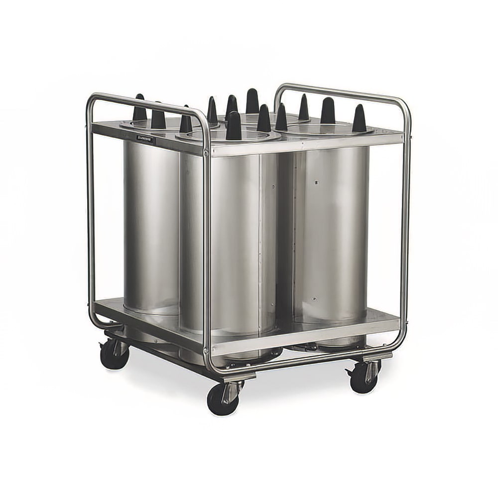 Lakeside 7408 31" Mobile Dish Dispenser w/ (4) Columns, Stainless