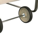 Lakeside 758 2 Level Stainless Utility Cart w/ 700 lb Capacity, Raised Ledges thumbnail 3