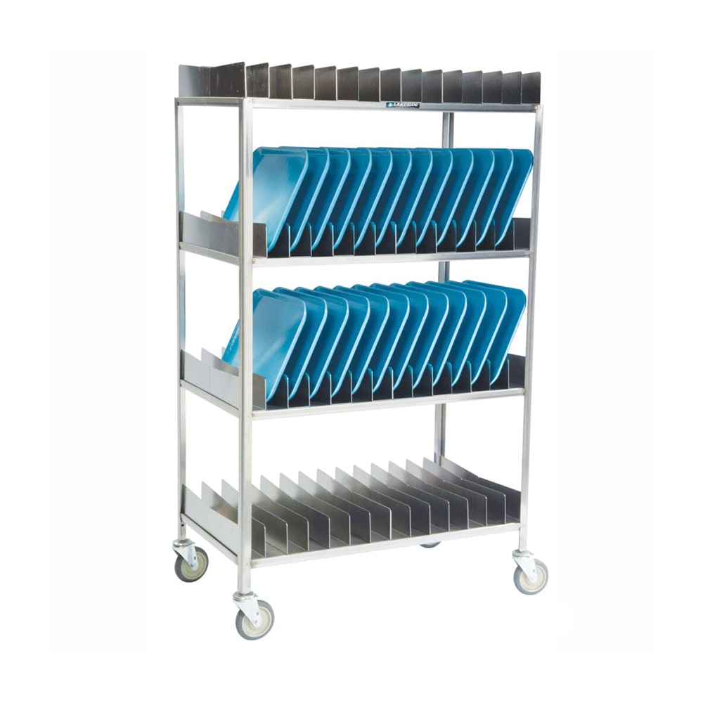Lakeside 867 4 Shelf Tray Drying Rack w/ Removable Sections, (80) 14 x 18"