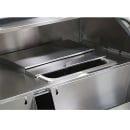 Lakeside 884 GRSAN 43" Portable Bar w/ 40 lb Ice Bin & Drain, Speed Rail, Gray Sand thumbnail 2