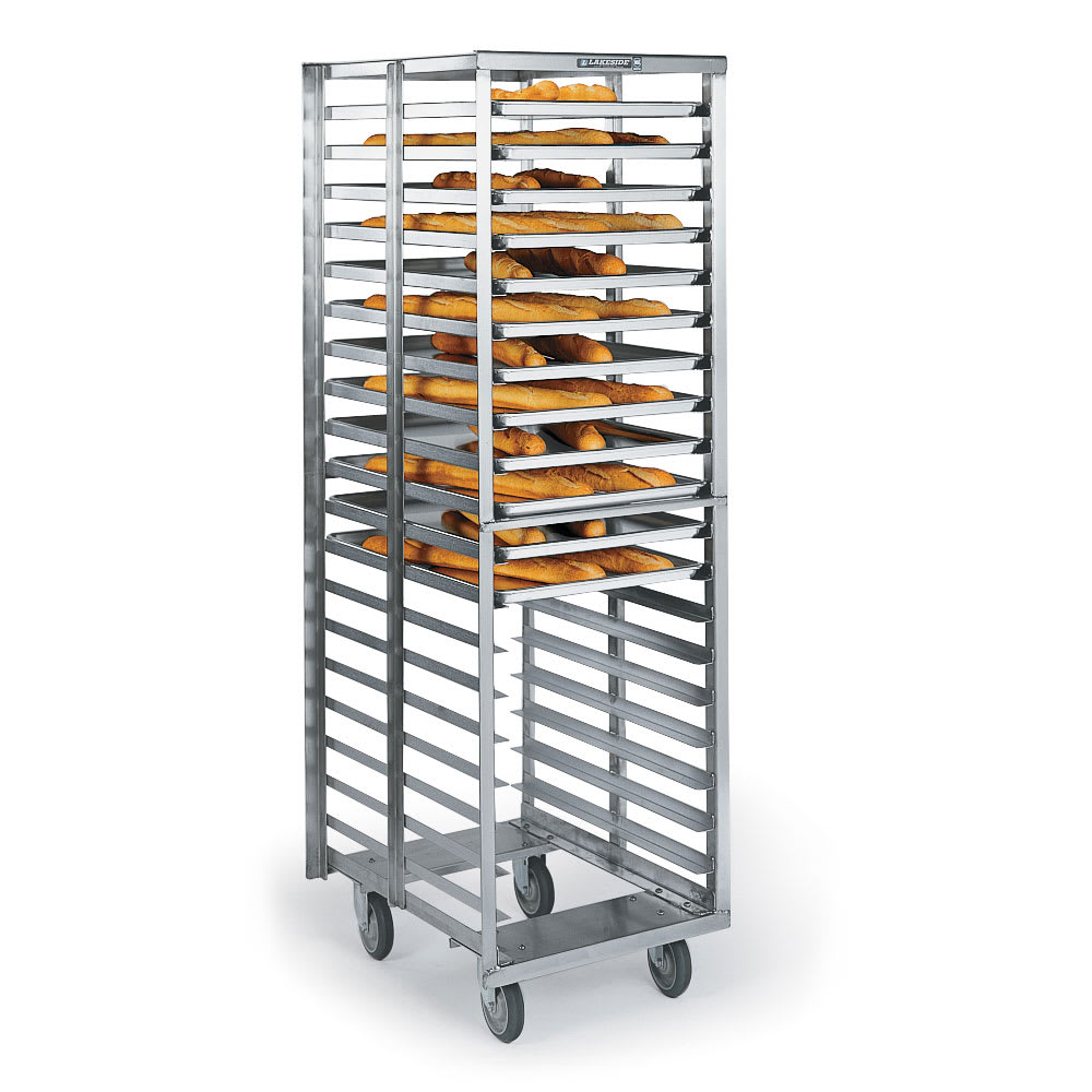 Lakeside 8900 20 3/4"W 20 Sheet Pan Rack w/ 3" Bottom Load Slides