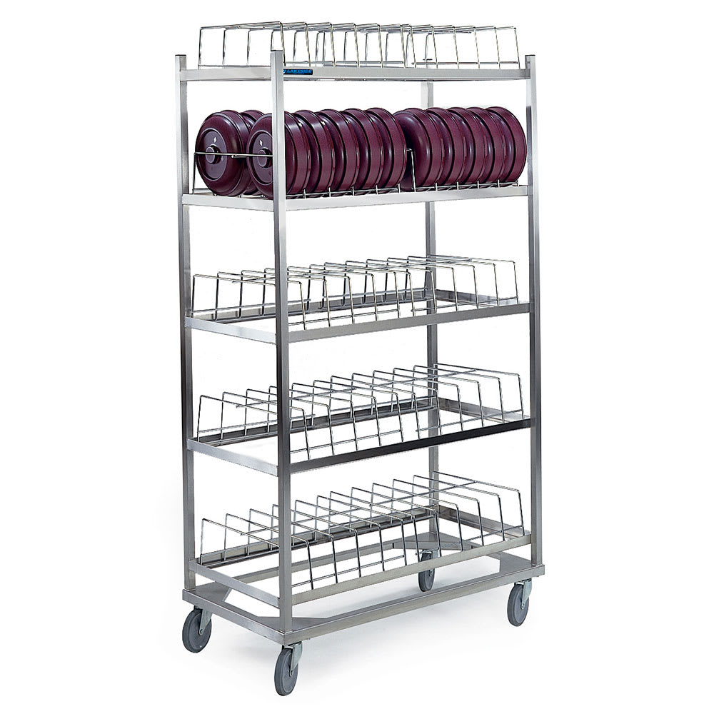 Lakeside 898 5 Shelf Dome Drying Rack w/ (100) 9" Dome Capacity, Stainless