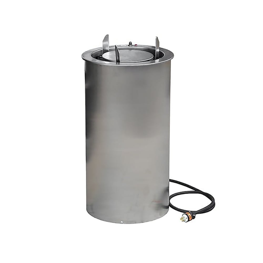 Lakeside 914 11 1/2" Heated Drop In Dish Dispenser - Stainless, 220v/1ph