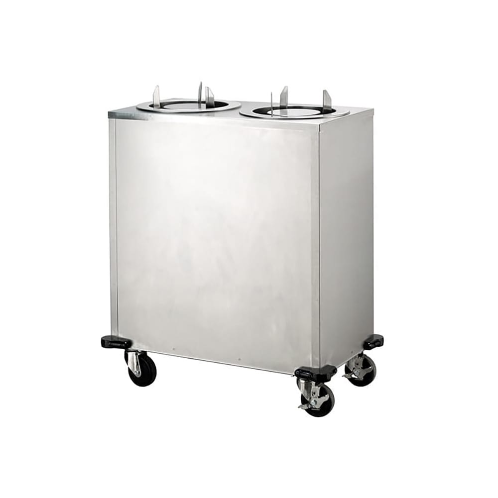 Lakeside 915 26 1/8" Mobile Dish Dispenser w/ (2) Columns, Stainless