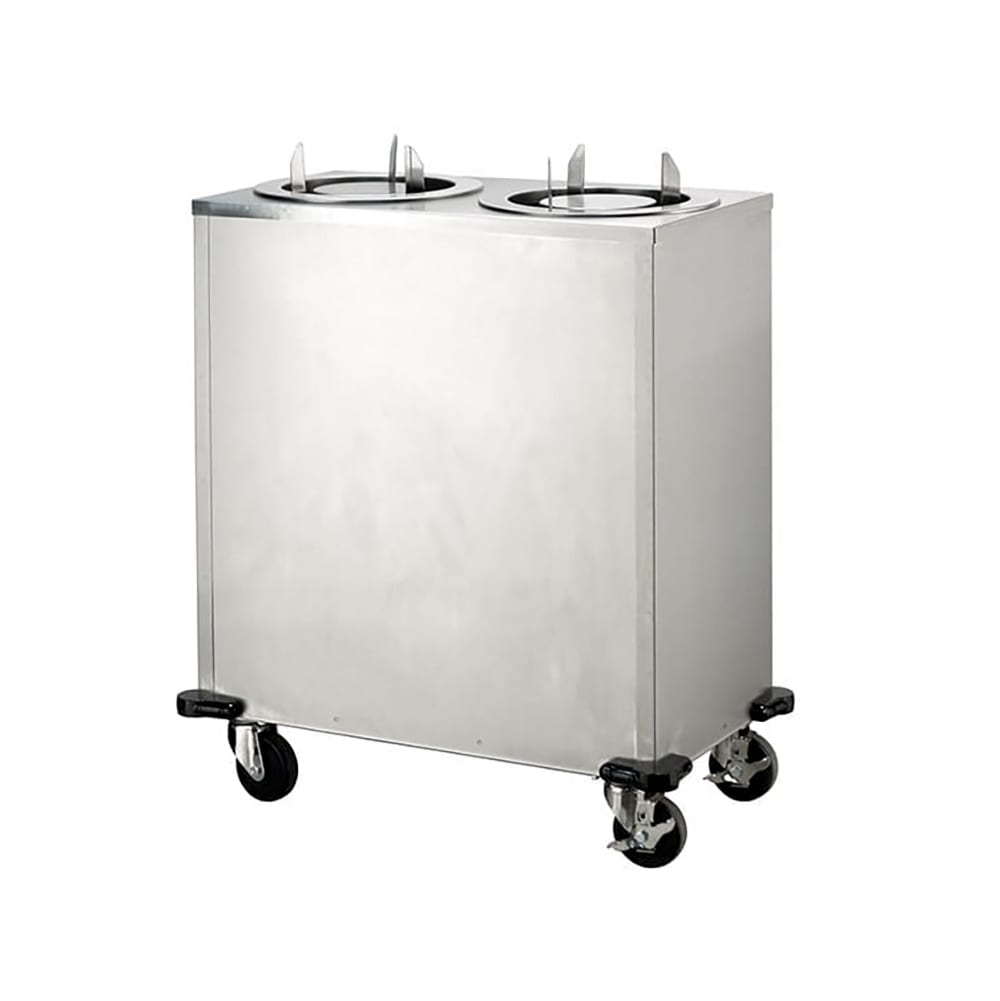 Lakeside 935 35 1/8" Mobile Dish Dispenser w/ (2) Columns, Stainless