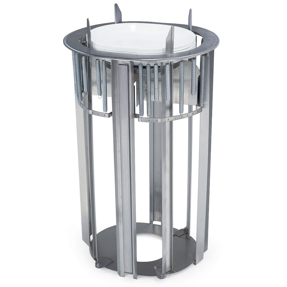 Lakeside 968 15 5/16" Drop In Dish Dispenser for Oval Platters, Stainless