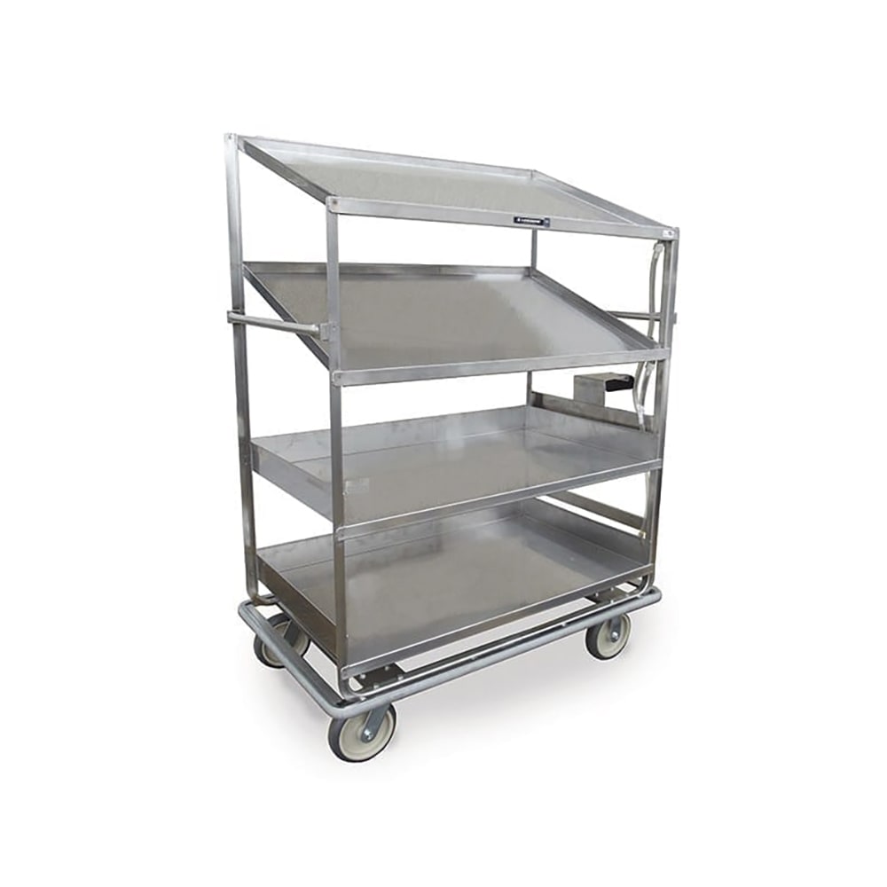 Lakeside B592 Soiled Dish Cart w/ 4 Shelves