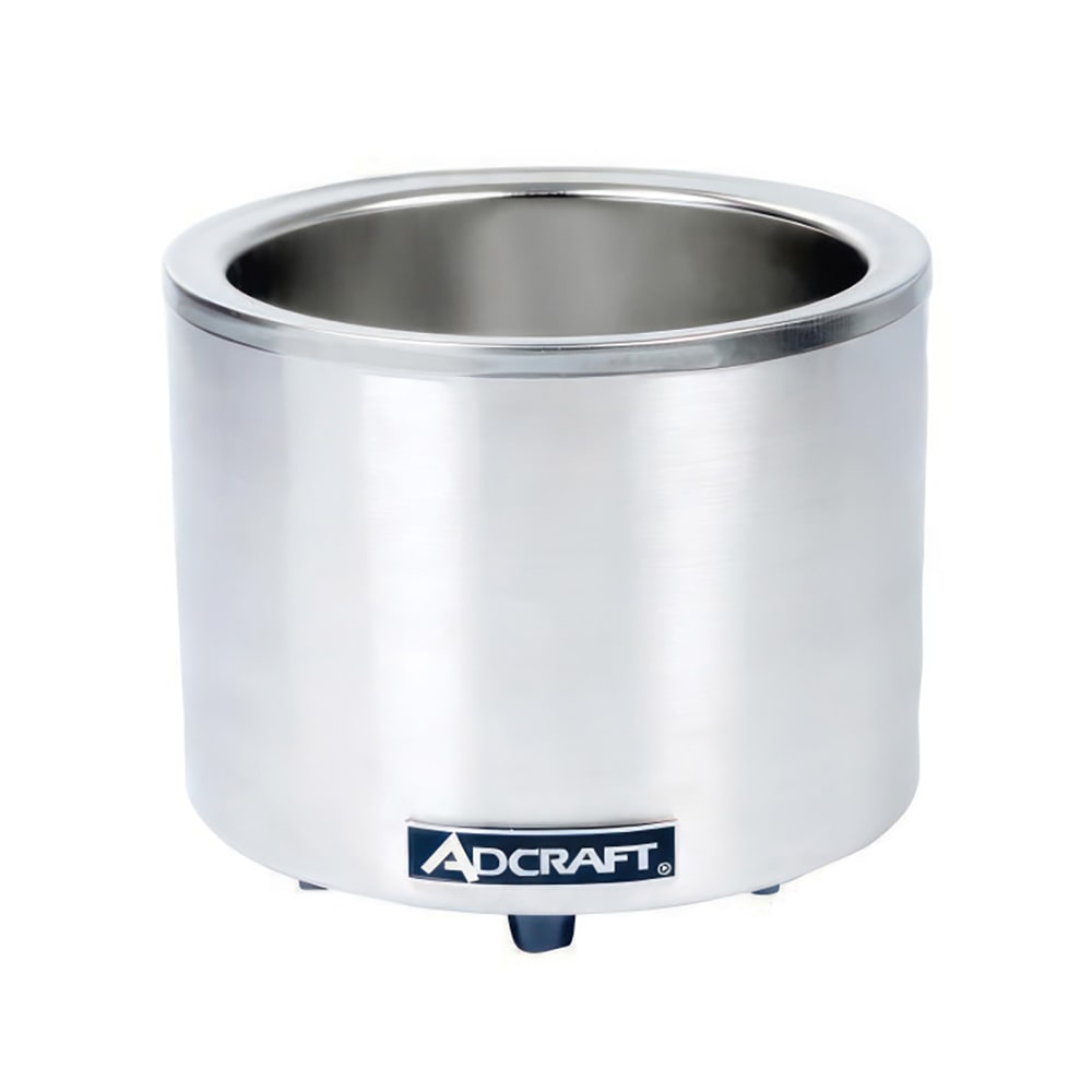 Adcraft FW-1200WR 11 qt Countertop Soup Warmer w/ Thermostatic Controls, 120v