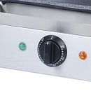 MoTak PGSS9 Single Commercial Panini Press w/ Cast Iron Smooth Plates, 120v thumbnail 3