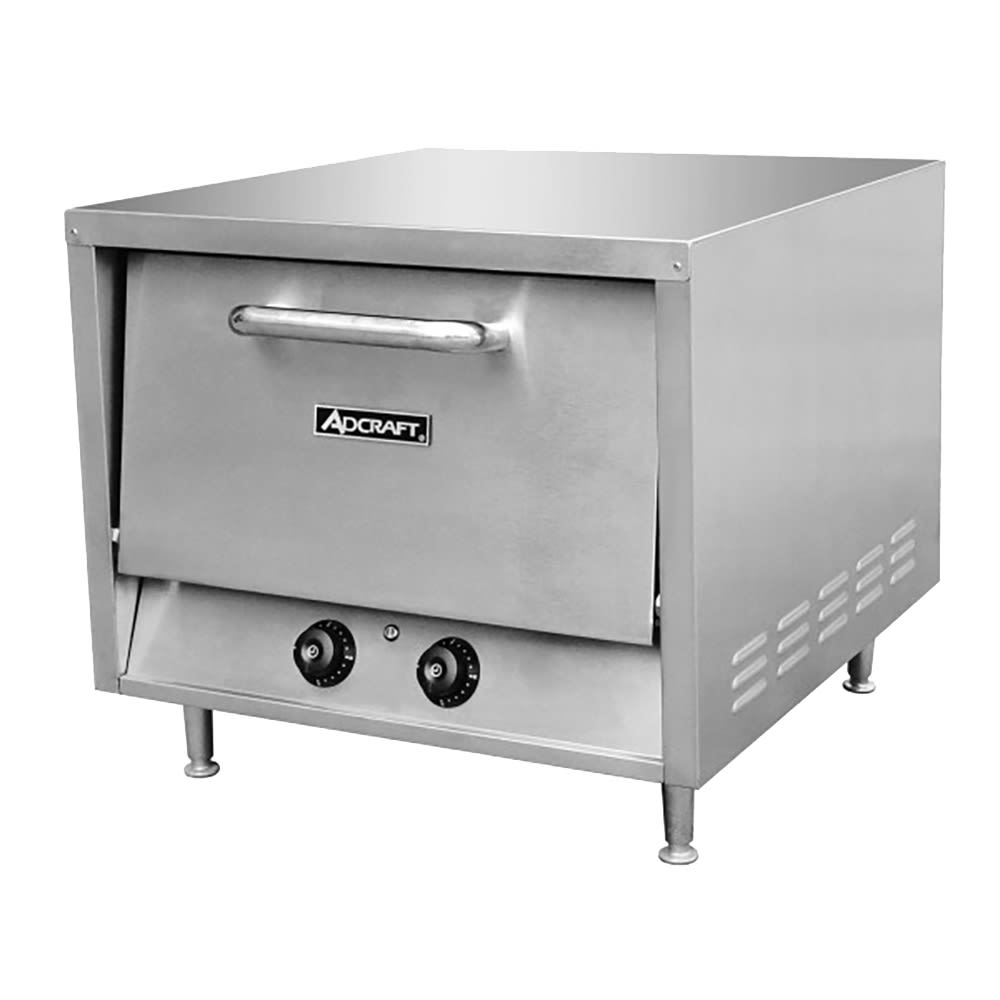 Adcraft PO-22 Countertop Single Multi-Purpose Deck Oven - 240v