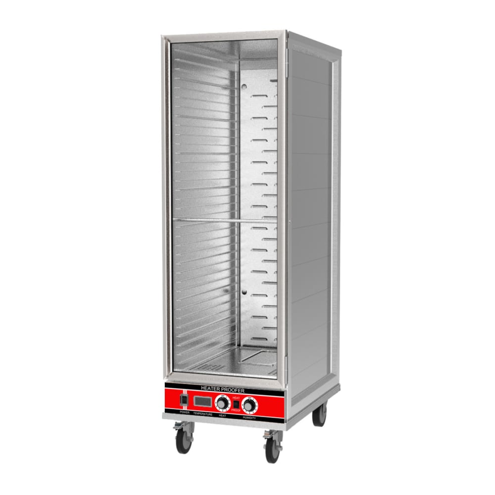 Adcraft PW36 Full Height Non-Insulated Mobile Heated Proofing Cabinet w/ (36) Pan Capacity, 120v