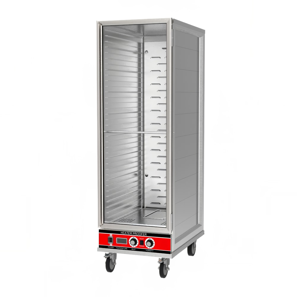 Adcraft PW36I Full Height Insulated Mobile Heated Proofing Cabinet w/ (36) Pan Capacity, 120v