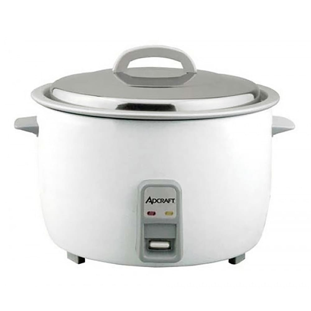 Adcraft RC-E50 Rice Cooker w/ 50 Cup Capacity & Oversized Fork, Measuring Cup