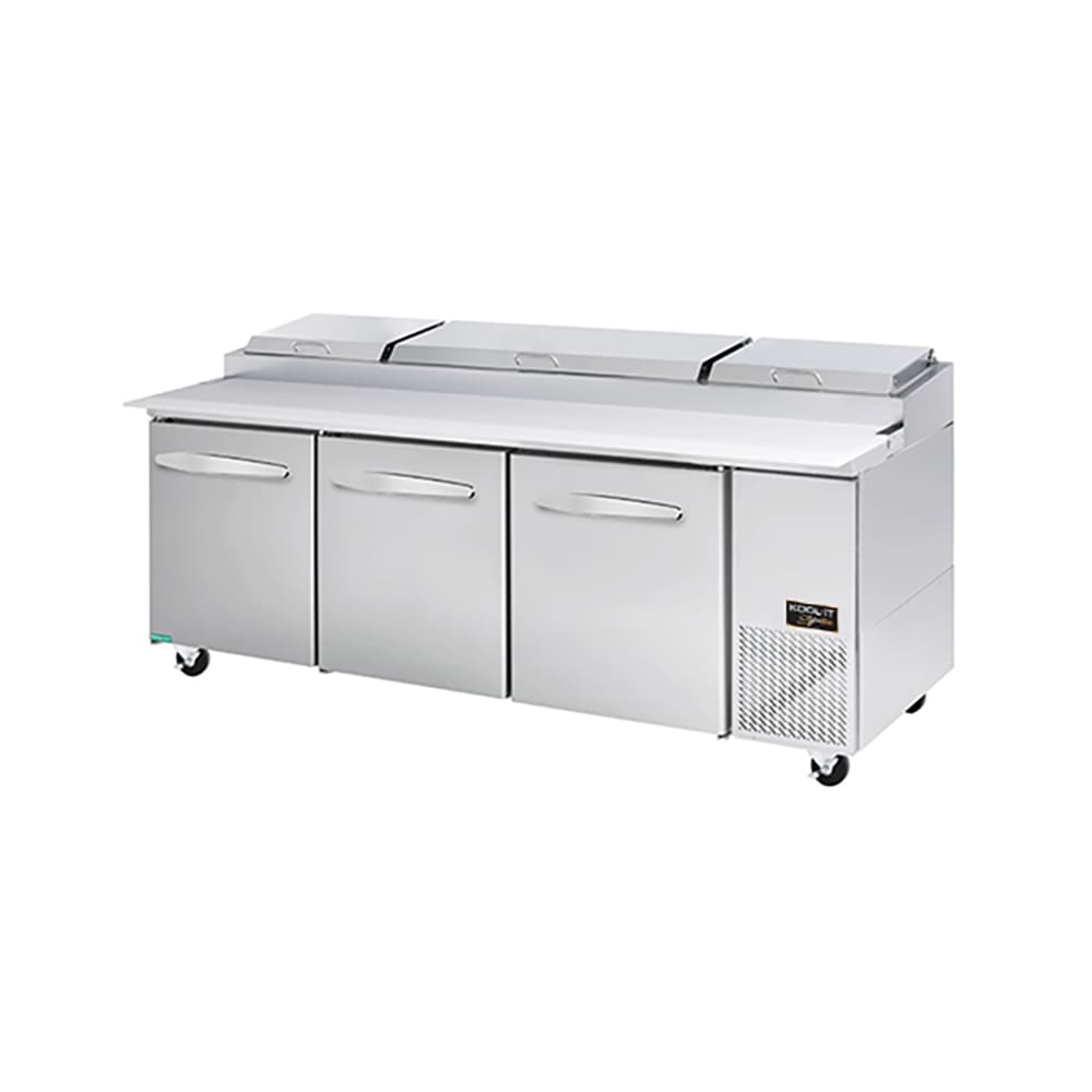 Kool-It KPT-93-3 93 2/5" Kool-It Pizza Prep Table w/ Refrigerated Base, 115v