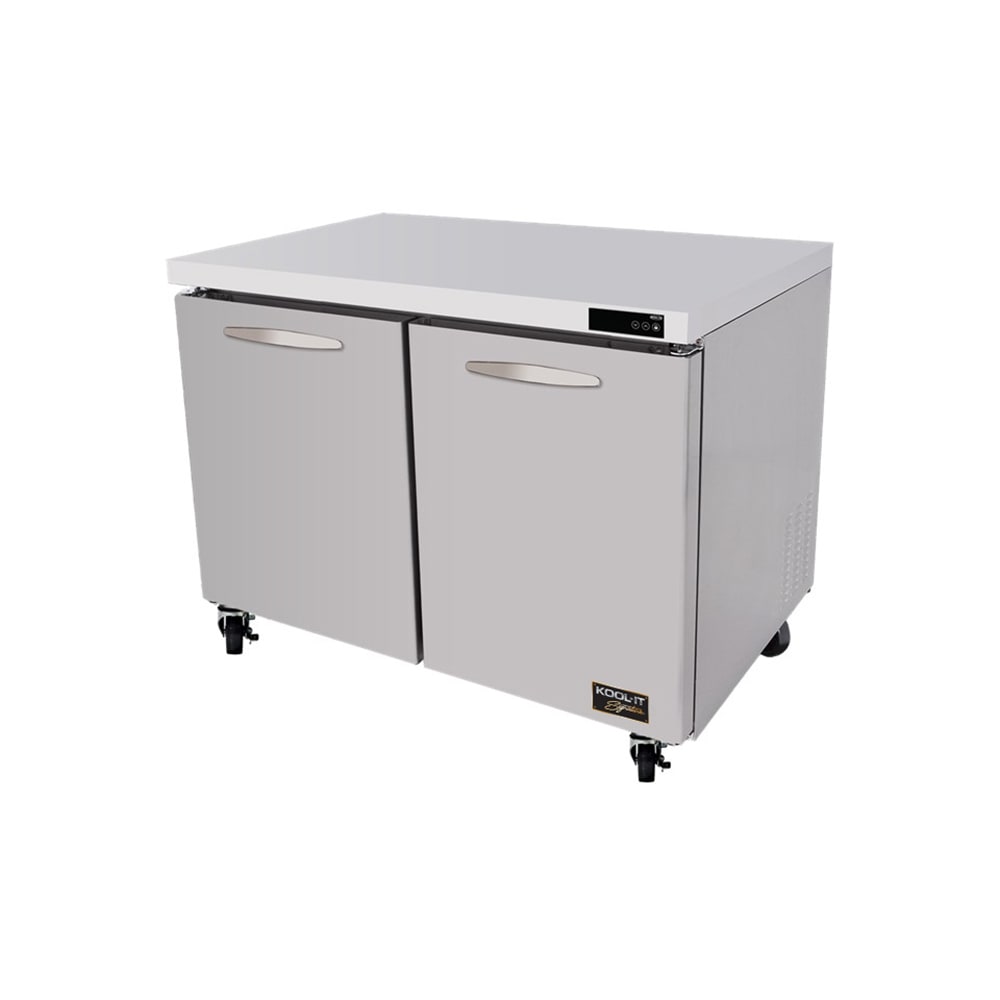 Kool-It KUCF-48-2 48 2/5"W Undercounter Freezer w/ (2) Sections & (2) Left/Right Hinge Doors, 115v