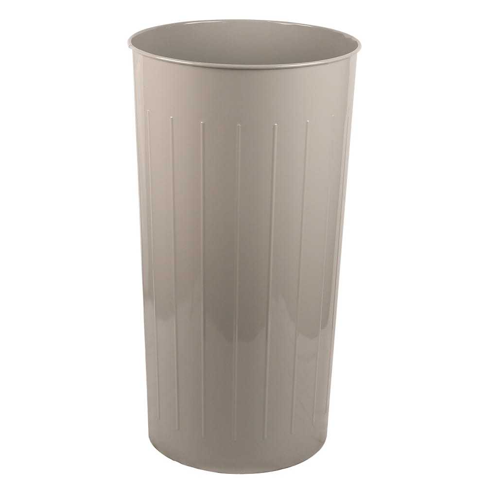 Witt 20 qt Round Waste Basket - Metal, Slate (10SL)