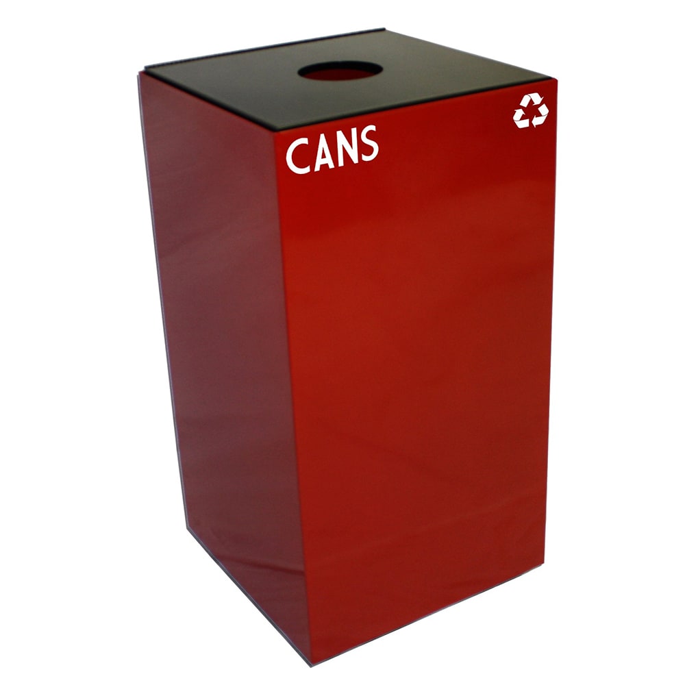 Witt 28 gal Cans Recycle Bin - Indoor, Fire Resistant (28GC01-SC)