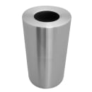 Witt 24 gal Indoor Decorative Trash Can - Metal, Clear Coat (AL18-CLR) thumbnail 2