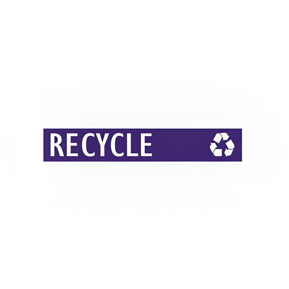 Witt Recycle Logo Decal - "Recycle", English (GEO-RE)