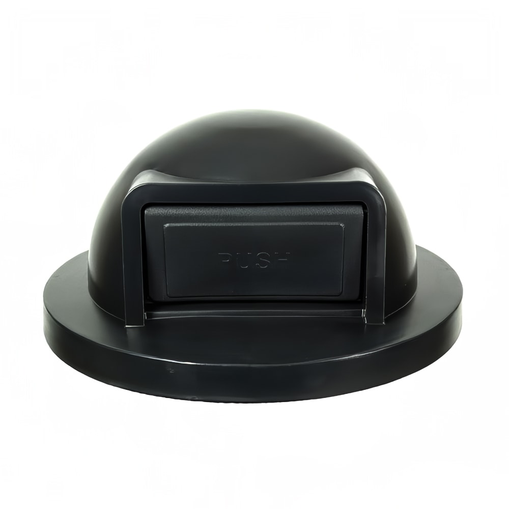 Witt Round Dome Trash Can Lid - Plastic, Black (SC55DT)