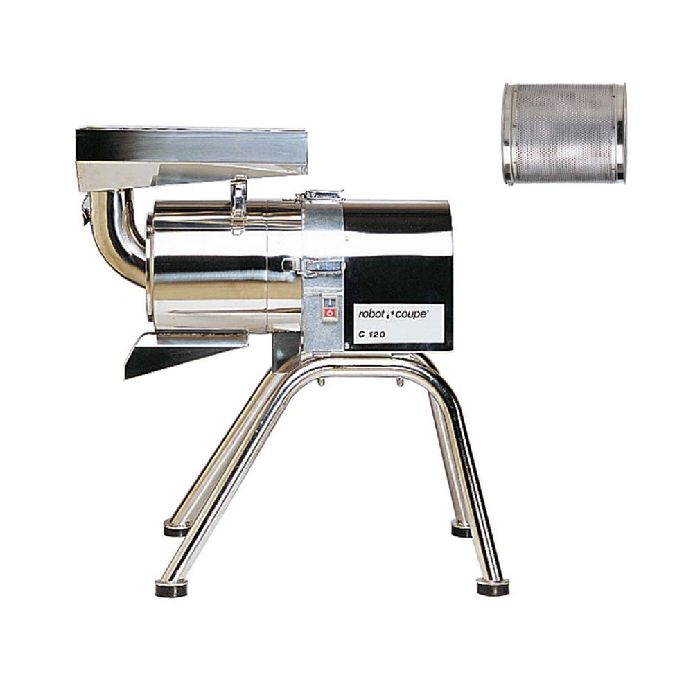 Robot Coupe C120 Automatic Pulp & Juice Extractor, 275 lbs Per Hour, 120V/60/1 ph