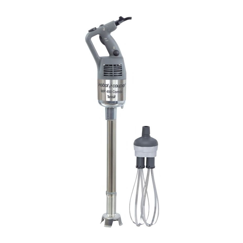 Robot Coupe MP450COMBI Hand Held Commercial Power Mixer w/ 18" Shaft & 10" Whisk