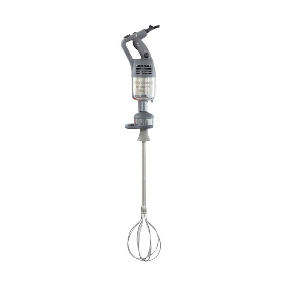 Robot Coupe MP450XLFW Commercial Hand Held Power Mixer w/ Detachable Mixing Tool, Variable Speed