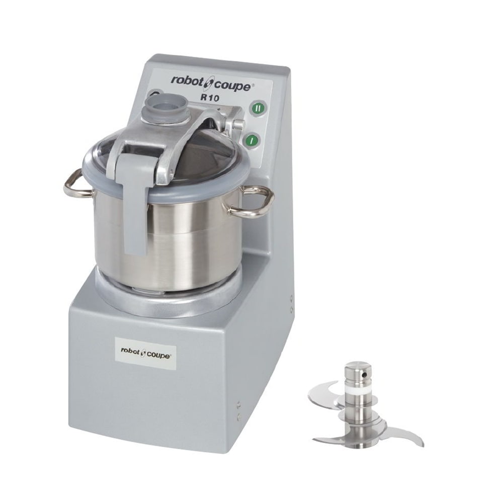 Robot Coupe R10ULTRA Vertical Cutter Mixer w/ 10 qt Bowl, 3 1/2 qt Mini Bowl & Bench Style