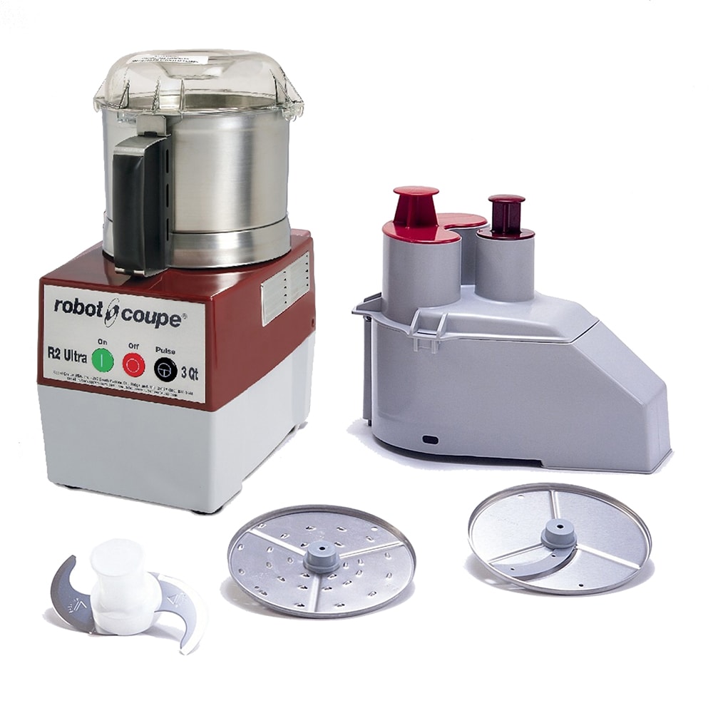Robot Coupe R2U 1 Speed Cutter Mixer Food Processor w/ 3.17 qt Bowl, 120v