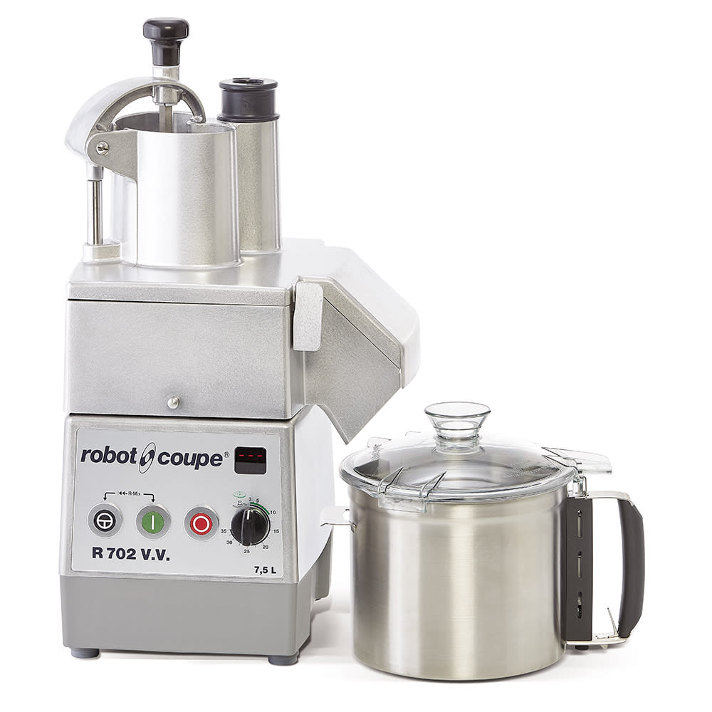 Robot Coupe R702VV Continuous Feed Food Processor w/ 8 qt Bowl, 120v