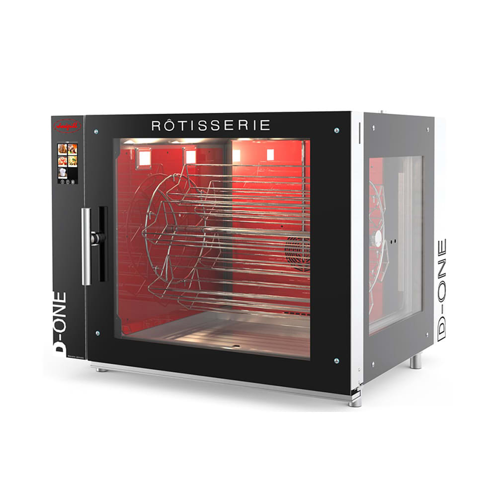 Doregrill D-ONE Series Electric 6 Spit Rotisserie w/ 24 Bird Capacity, 380v (D-ONE)