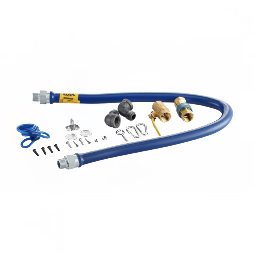 Doregrill 48" Gas Connector Kit w/ 3/4" Male/Male Couplings (GAS CONNECTOR KIT I/0080)