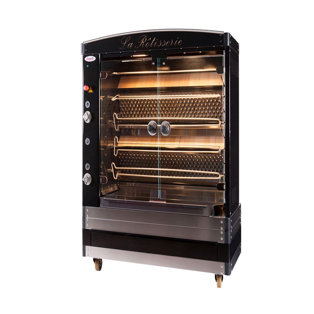 Doregrill MAGFLAM Series Gas 5 Spit Rotisserie w/ 20 Bird Capacity, Natural Gas (MAGFLAM 40/5)