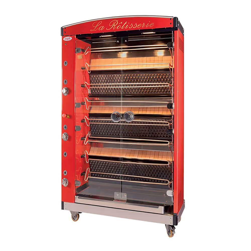 Doregrill MAGFLAM Series Gas 8 Spit Rotisserie w/ 40 Bird Capacity, Liquid Propane (MAGFLAM 40/8)