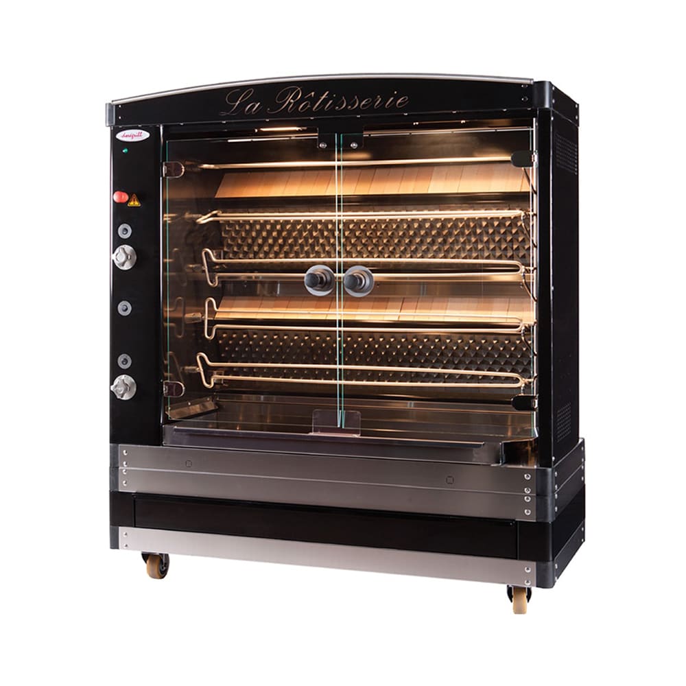 Doregrill MAGFLAM Series Gas 5 Spit Rotisserie w/ 35 Bird Capacity, Liquid Propane (MAGFLAM 58/5)